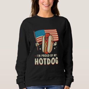 Jag är stolt över min Hotdog, 4:e amerikanska FLA T Shirt