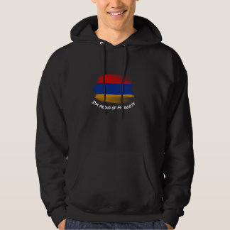 Jag är stolt över mina rötter - Vintage Armenien F Hoodie