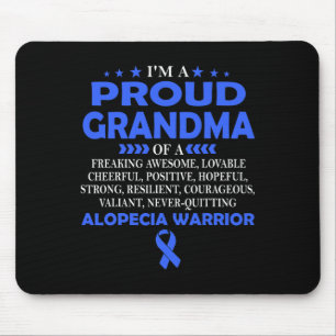 Jag är stolt över mormor från Alopecia krigare.. Musmatta
