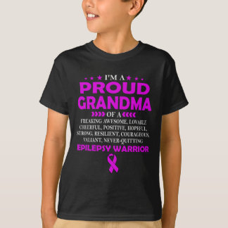 Jag är stolt över mormor på epilepsikrigare. t shirt