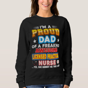 Jag är stolt över Pappa av licensierad praktisk sj T Shirt