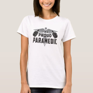 Jag är stolt över Sjukvårdare Ambulance EMS EMT Me T Shirt