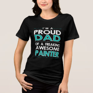 Jag är stolt Pappa av en Fantastisk-dotter-nos. T Shirt