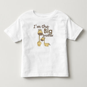 Jag är storebror giraffe t shirt