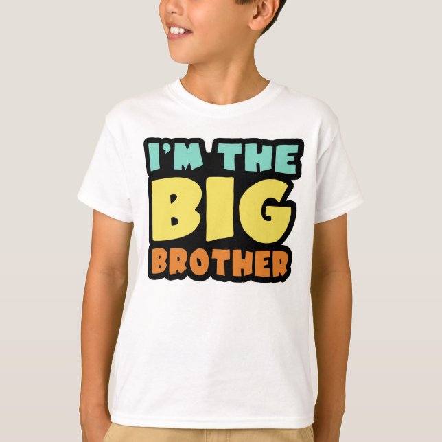 Jag är storebror tee shirt (Framsida)