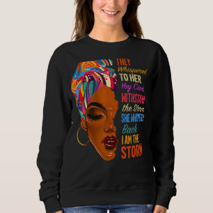 Jag är Storm - African American Melanin Black Af T Shirt