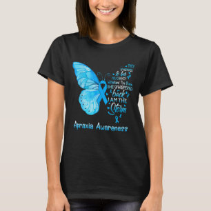 Jag är Storm Apraxia Awareness Butterfly T Shirt