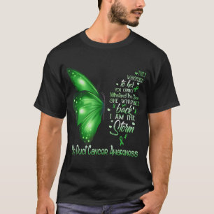 Jag är Storm Bile Duct Cancer Awareness Butterfl T Shirt