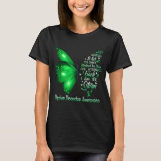 Jag är storm bipolär störning medvetenhet fjäril t shirt