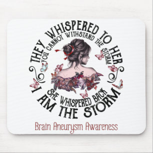 Jag är Storm Brain Aneurysm Awareness Musmatta