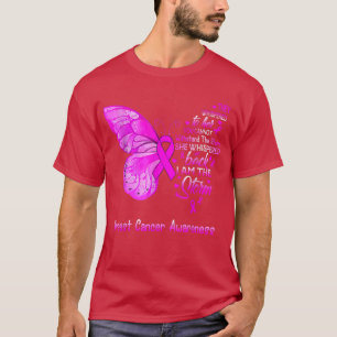 Jag är Storm Breast Cancer Awareness Butterfly T Shirt