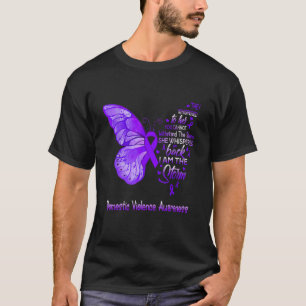 Jag är Storm Domestic Violence Awareness Butterf T Shirt
