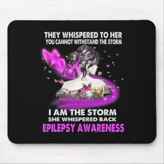 Jag är Storm Epilepsy-medvetenheten Musmatta