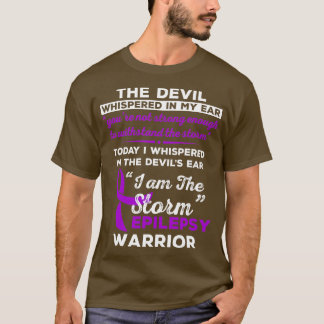 Jag är Storm Epilepsy Warrior 1 T Shirt