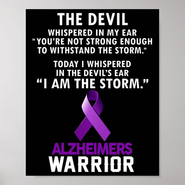 Jag är Storm Heimerheimer Warrior Poster (Framsidan)