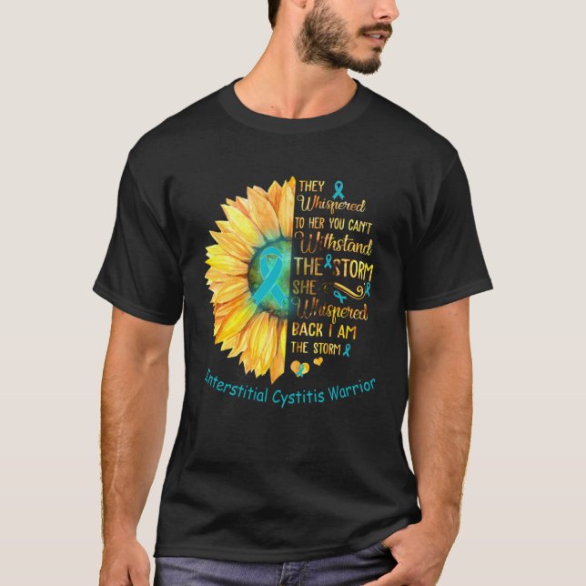 Jag är Storm Interstitial Cystitis Warrior T Shirt (Framsida)