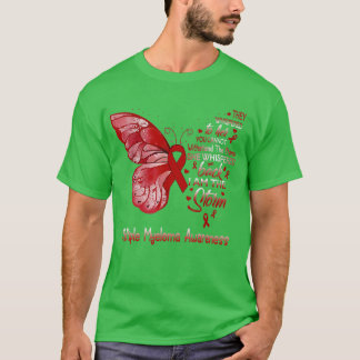 Jag är Storm Många Myeloma Awareness Butterfl T Shirt