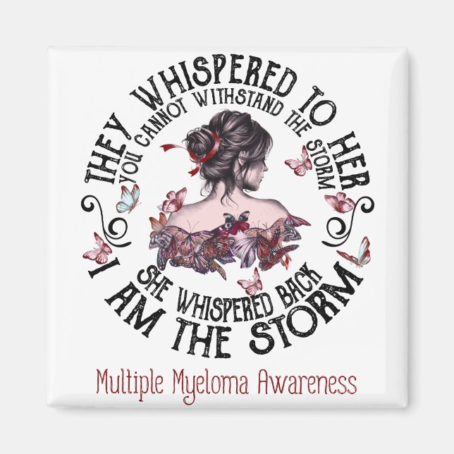 Jag är Storm Många Myeloma-medvetandet Magnet (Framsidan)