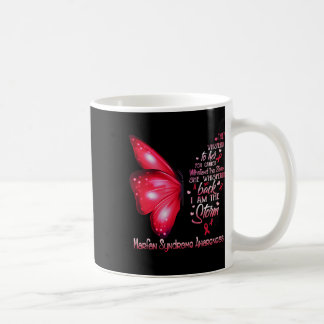 Jag är Storm Marfan Syndrome Awareness Butterfly Kaffemugg