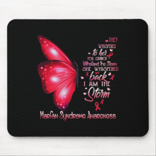 Jag är Storm Marfan Syndrome Awareness Butterfly Musmatta