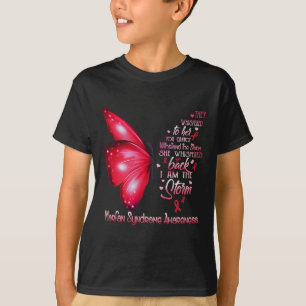 Jag är Storm Marfan Syndrome Awareness Butterfly T Shirt