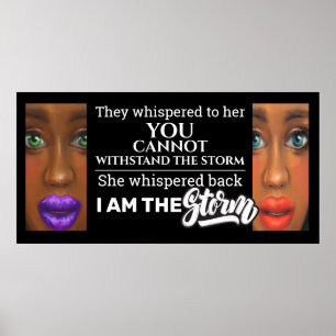 Jag är Storm Poster