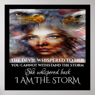 Jag är Storm Poster