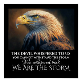 JAG ÄR STORM-POSTER PERFECT POSTER
