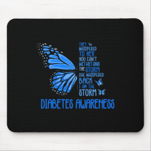 Jag är Storm Starong Butterfly Blue T1d Diabetes A Musmatta