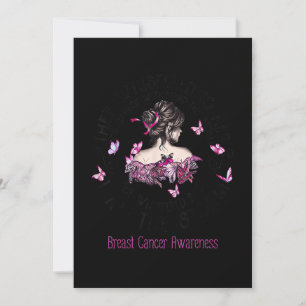 Jag är Storm Strong Women Bröstcancer överlevande Spara Datumet