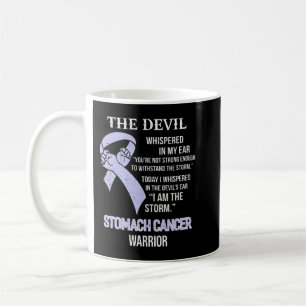 Jag är Storm Support Stomach Cancer Awareness Kaffemugg