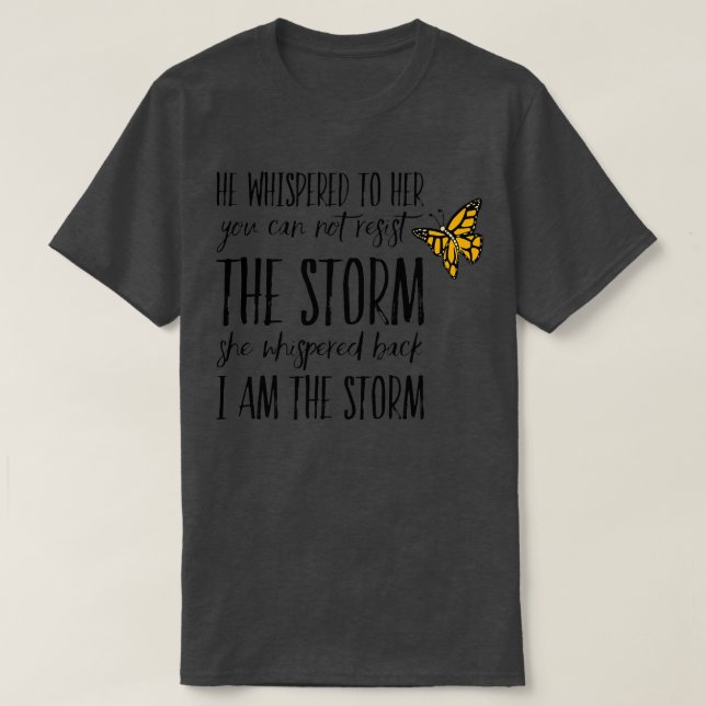 Jag är Storm T Shirt (Design framsida)