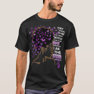 Jag är stormen Black Woman Domestic Violence Medv T Shirt