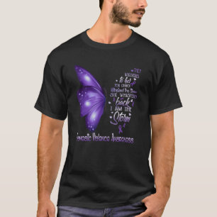 Jag är Stormen Domestic Violence Awareness Butterf T Shirt