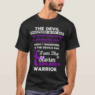Jag är stormen Epilepsy Warrior T Shirt