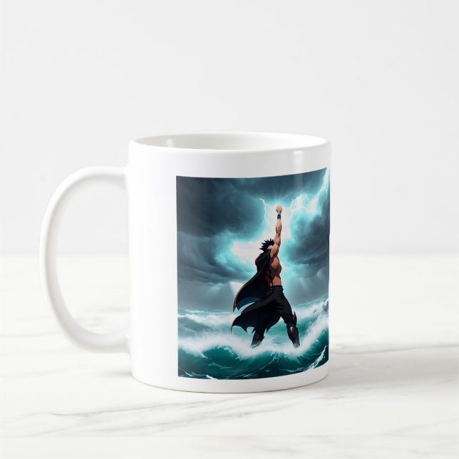 Jag är stormen kaffemugg (Vänster)