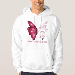 Jag är stormen Noonan Syndrome Butterfly Hoodie