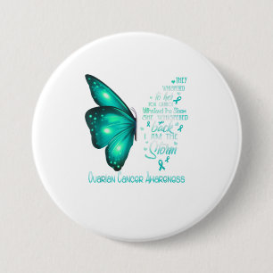 Jag är stormen Ovarian Cancer Awareness Butt Knapp
