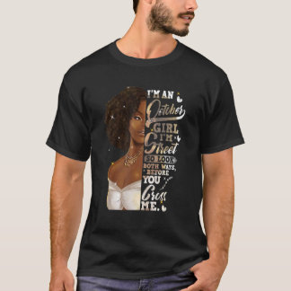 Jag är Street Black Girl oktober Birthday Mor Da T Shirt