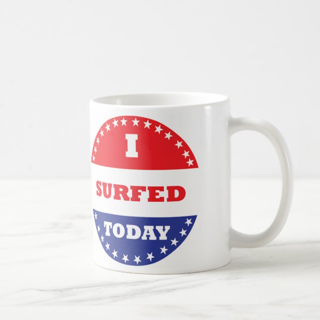 Jag är sur idag kaffemugg (Höger)