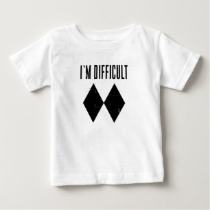 Jag är svår att hoppa över Dubbla Black Diamond T Shirt
