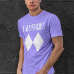 Jag är svår att hoppas på Pappa födelsedag Novelty T Shirt<br><div class="desc">Jag är svår att åka med för den levande skidåkaren. Perfekt för vilken tidpunkt som helst på året. Dubbla Diamond-design som skidåkare och snowboarders skulle göra kärlek. Vare sig du slår på backarna eller bara hänger ut,  låt världen känna dig kärlek din hobby och passion</div>