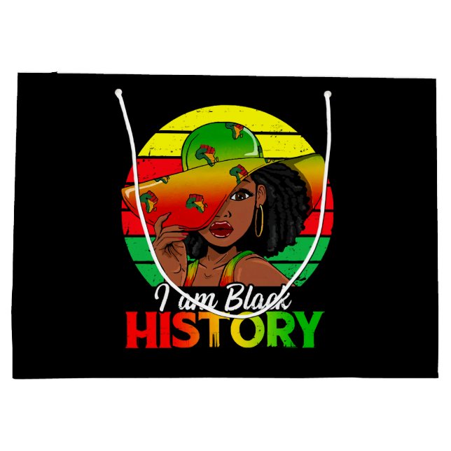 Jag är svart historia afrikanska Amerika (Baksidan)