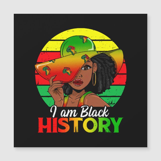 Jag är svart historia afrikanska Amerika (Framsida)