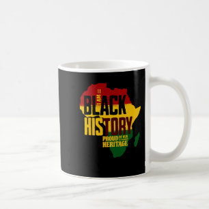 Jag är svart historia stolt över vår kulturarv T-s Kaffemugg