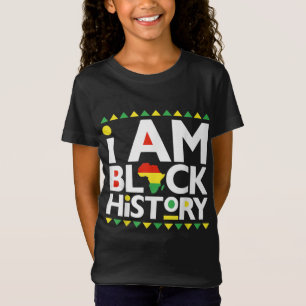 Jag är svart historia - svart historiemånad kvinno t shirt