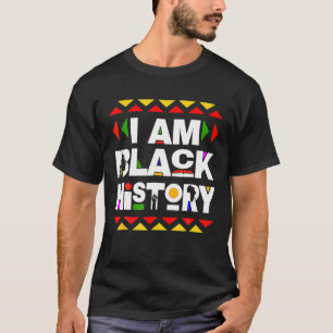 Jag är svart historiemånad den afrikanska Amer 202 T Shirt