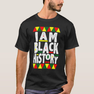 Jag är Svart historik Månad Manar Women Kids Afric T Shirt