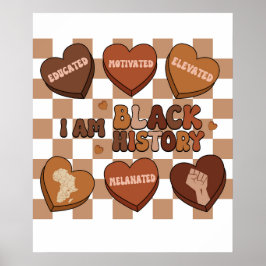 Jag är svart poster