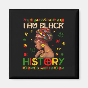 Jag är svarta historiemånaden afroamerikansk för k magnet